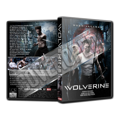 Wolverine - The Wolverine 2013 Türkçe Dvd Cover Tasarımı